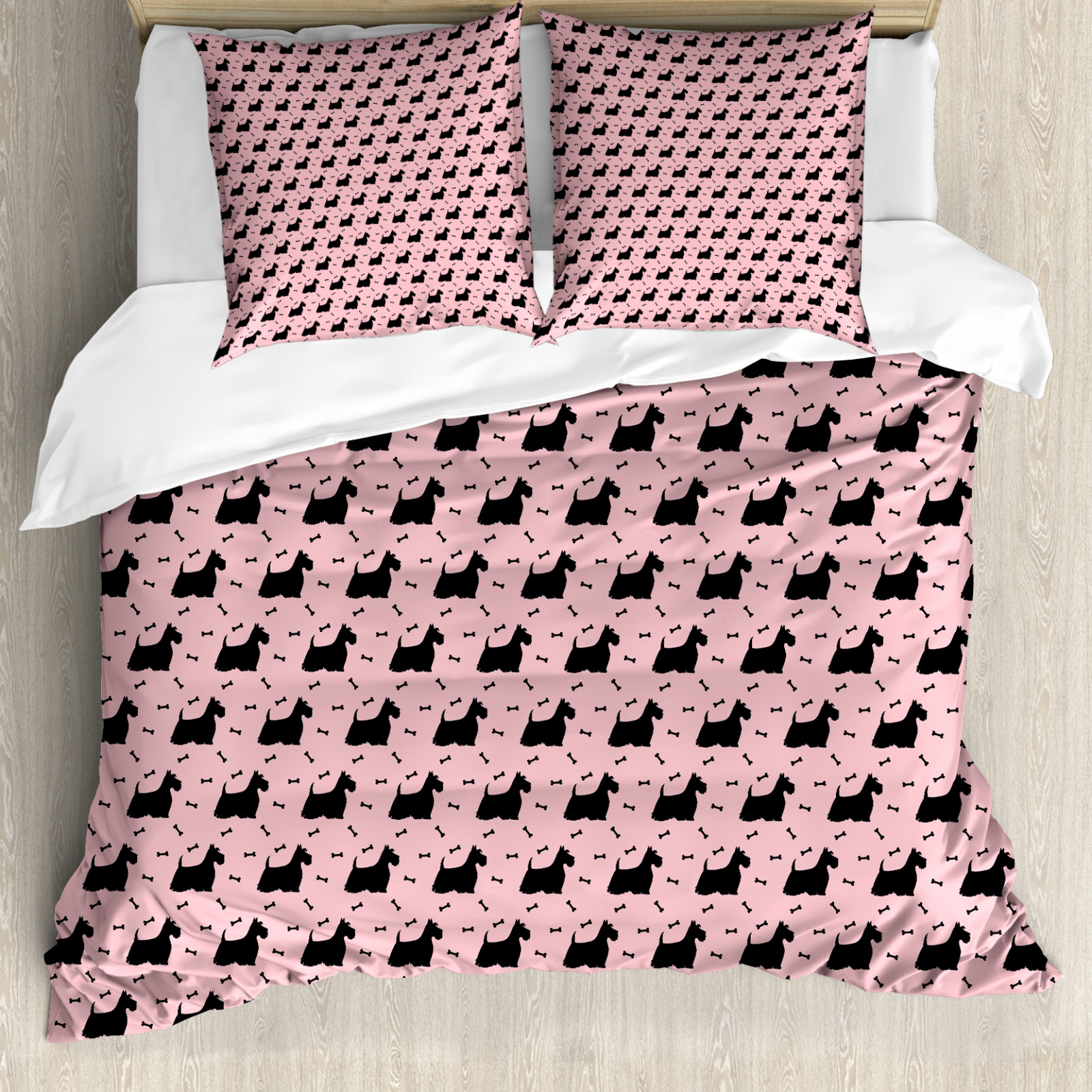 Scottie dog duvet clearance cover