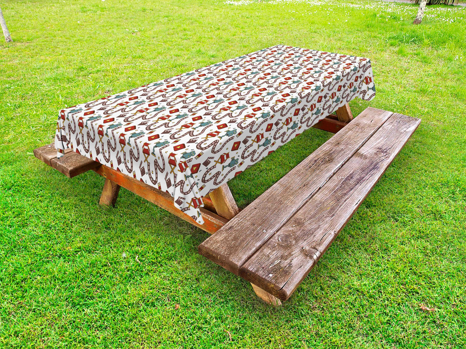 Kamera Outdoor Tischdecke Kino Action Shooting Film Gartentisch Servietten