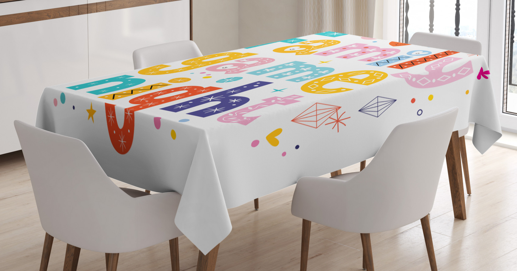 Juego de mesa Mantele Colorido juego de Familia