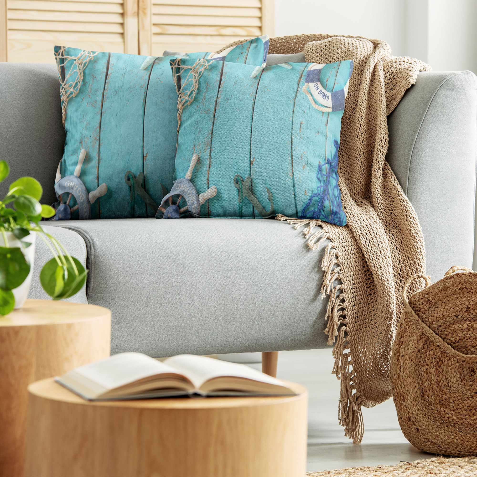 Ambesonne Vintage Elements Cushion Cover Set of 2 for Couch and Bed in 4 Sizes - Picture 87 of 128