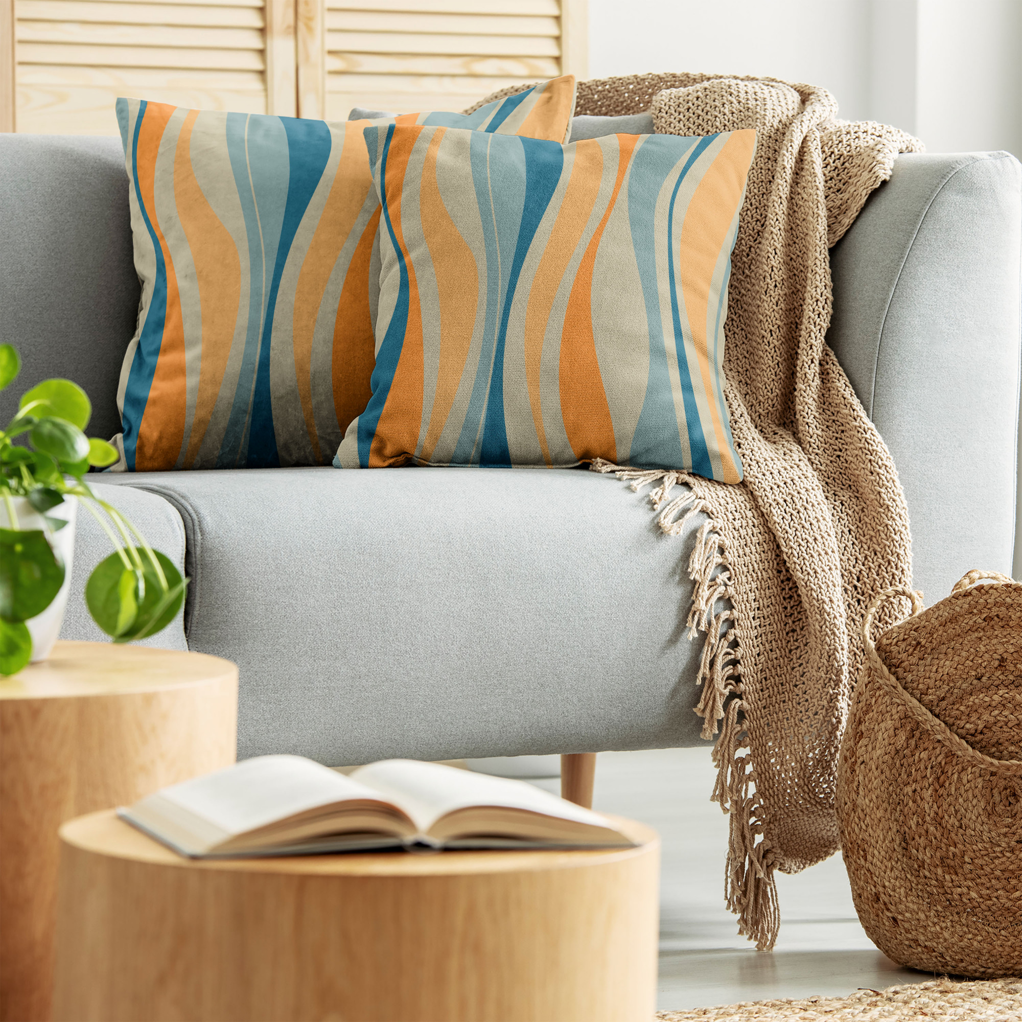 Ambesonne Vintage Elements Cushion Cover Set of 2 for Couch and Bed in 4 Sizes - Picture 107 of 128