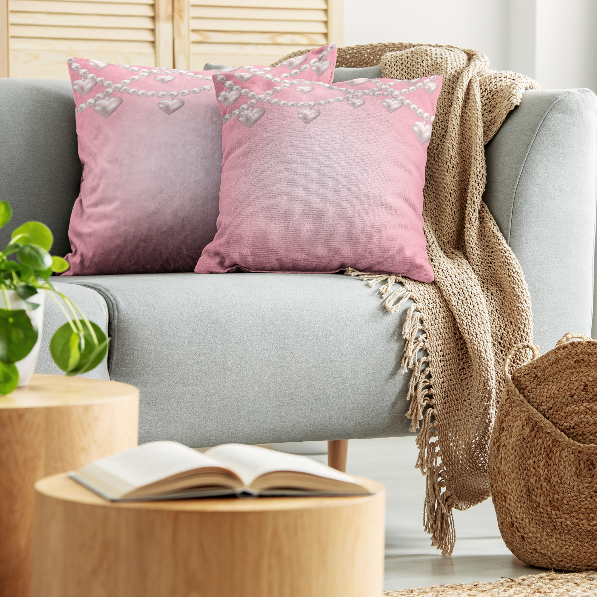 Ambesonne Vintage Elements Cushion Cover Set of 2 for Couch and Bed in 4 Sizes - Picture 64 of 128