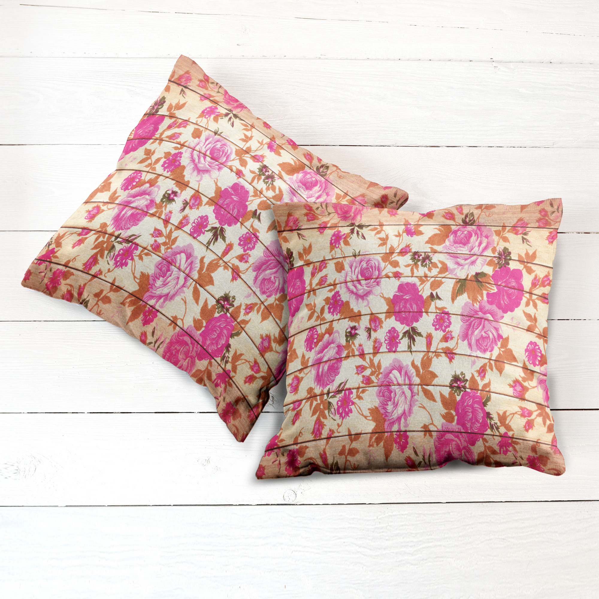 Ambesonne Vintage Elements Cushion Cover Set of 2 for Couch and Bed in 4 Sizes - Picture 116 of 128