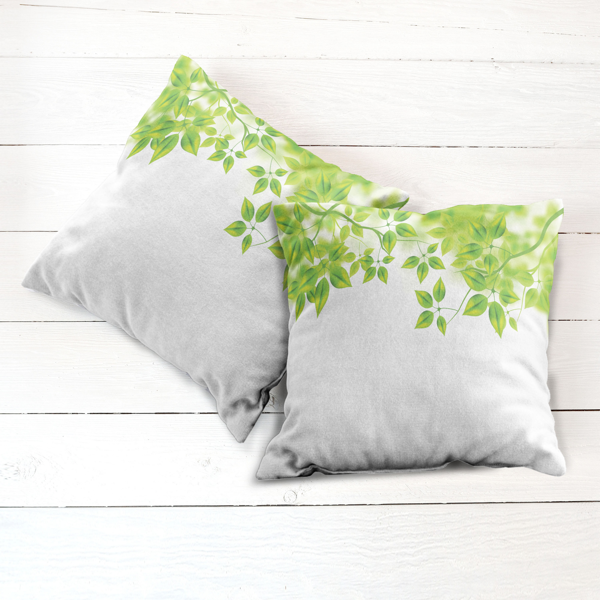 Ambesonne Tree Bloom Cushion Cover Set of 2 for Couch and Bed in 4 Sizes - Picture 84 of 220