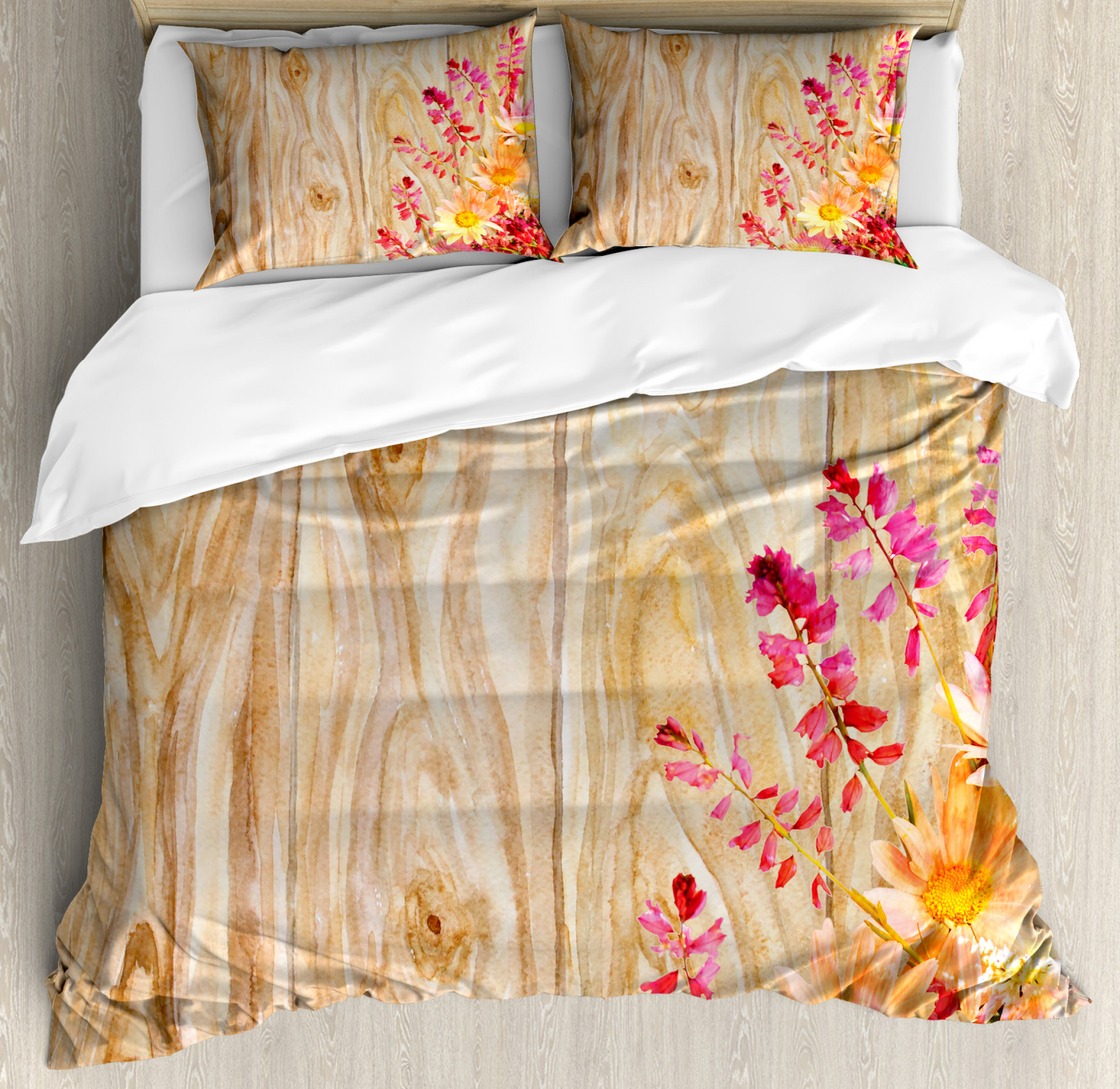 Spring Fls Daisies Duvet Cover Set Terranean House Duvet Cover Set 129 40