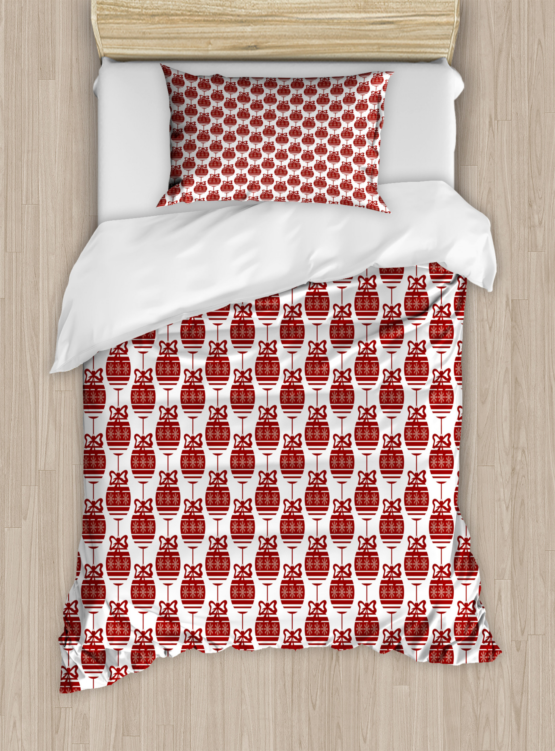 Ornamental Christmas Duvet Cover Set