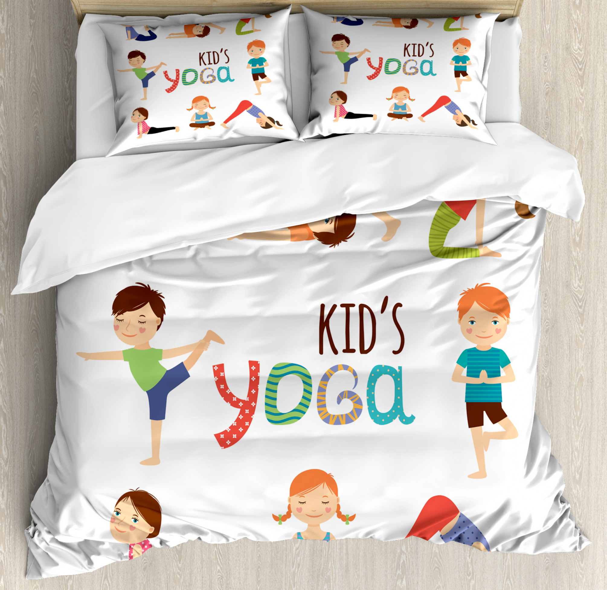 Gymnastics For Children Duvet Cover Set 99 90 Gymnastics