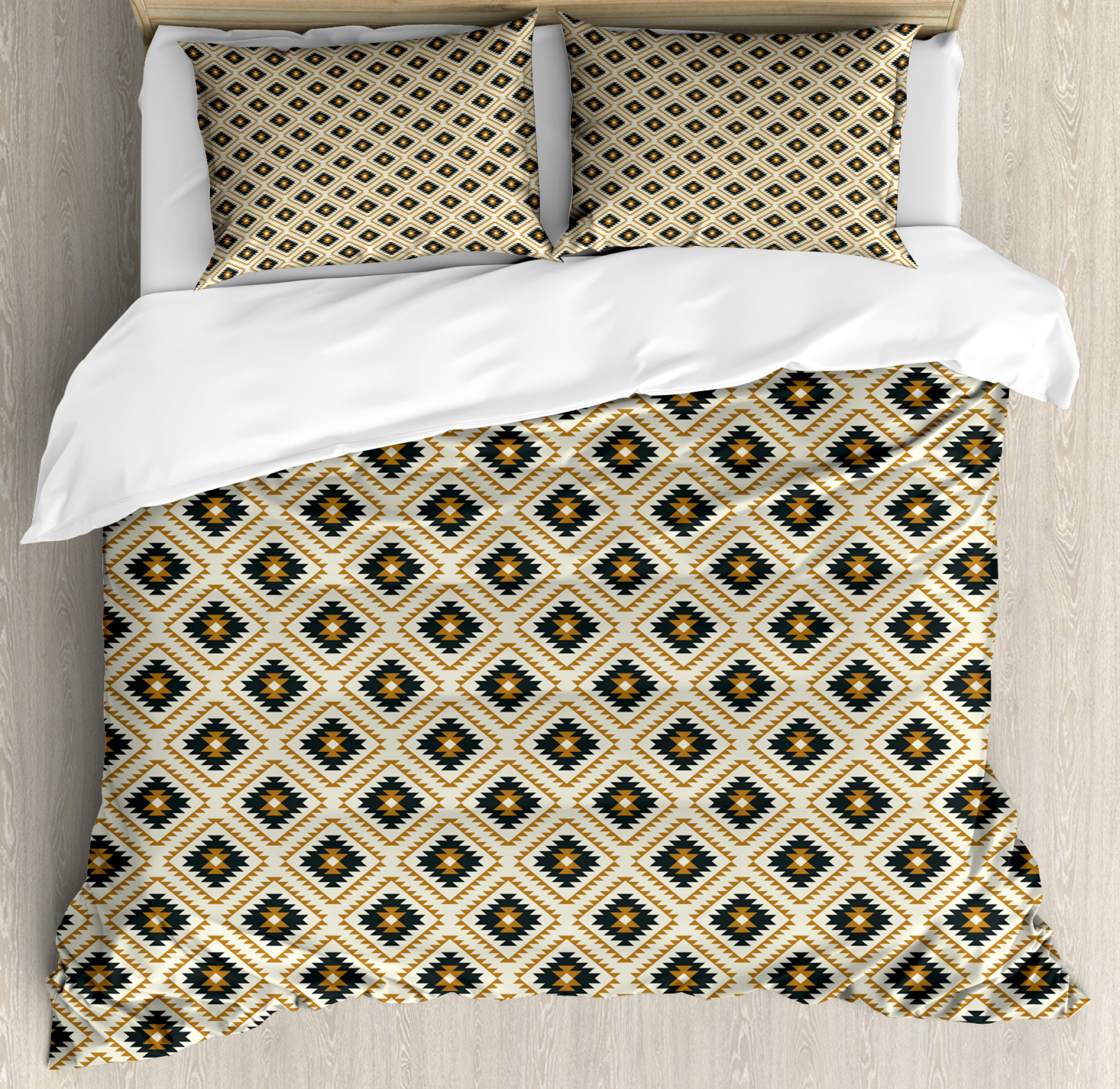 Boho Mexican Pattern Duvet Cover Set 99 90