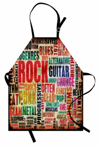 Rock Tutkusu Mutfak Önlüğü Nostaljik