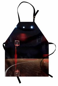 Basketbol Salonu Mutfak Önlüğü Spor Turuncu