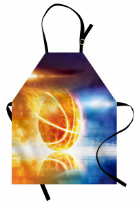 Alev Alan Basket Topu Mutfak Önlüğü Alev Alan Basket Topu