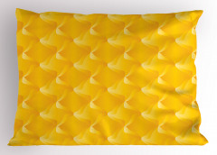 Sarı Dekoratif Desenli Yastık Kılıfı Şık Tasarım