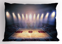 Basketbol Işığı Yastık Kılıfı Arena Işıklar