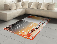 Basketbol Sevdası Halı (Kilim) Karakalem Poster Etkili