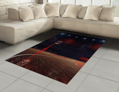 Basketbol Salonu Halı (Kilim) Spor Turuncu