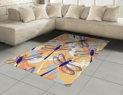 Şık Yusufçuk Halı (Kilim) Şık Tasarım Turuncu