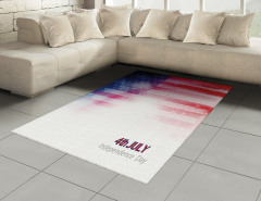 Yıldızlı ABD Bayrağı Halı (Kilim) Dört Temmuz
