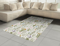 Kır Çiçeği ve Kelebek Halı (Kilim) Çeyizlik