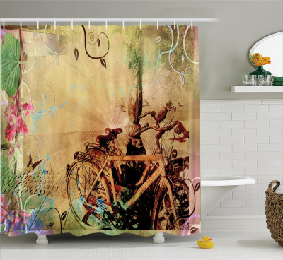 as shower curtain