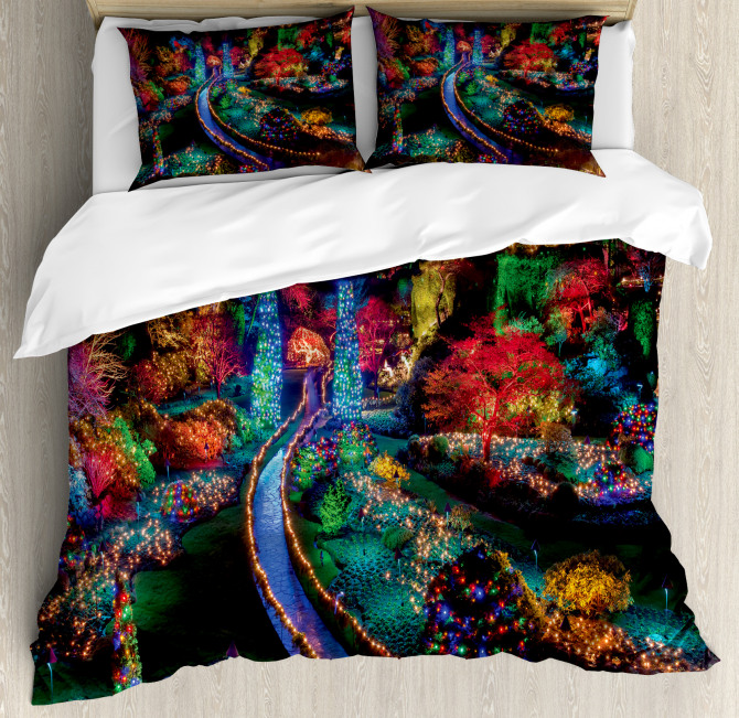 Colorful Festive Nature Duvet Cover Set
