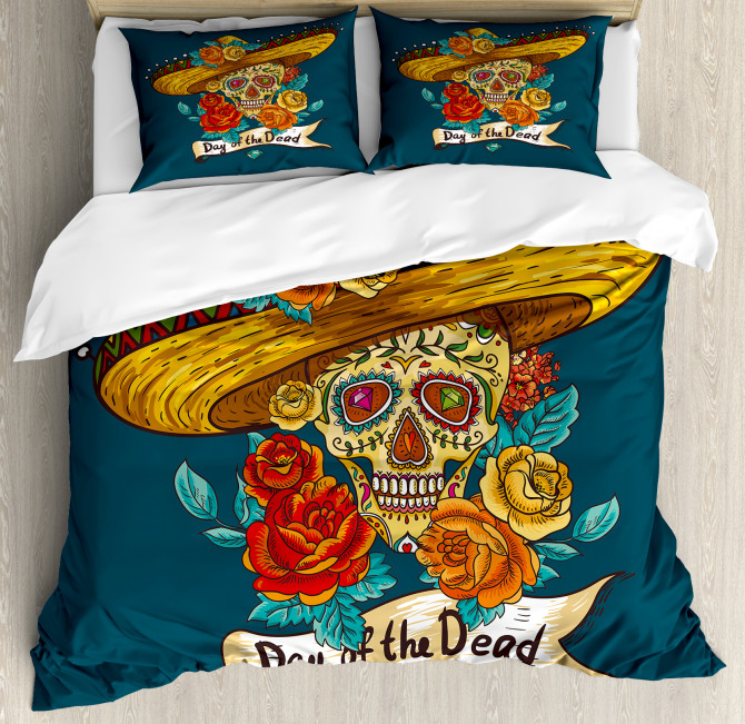 Mexican Festive Hat Duvet Cover Set Nev 22870 Jpg
