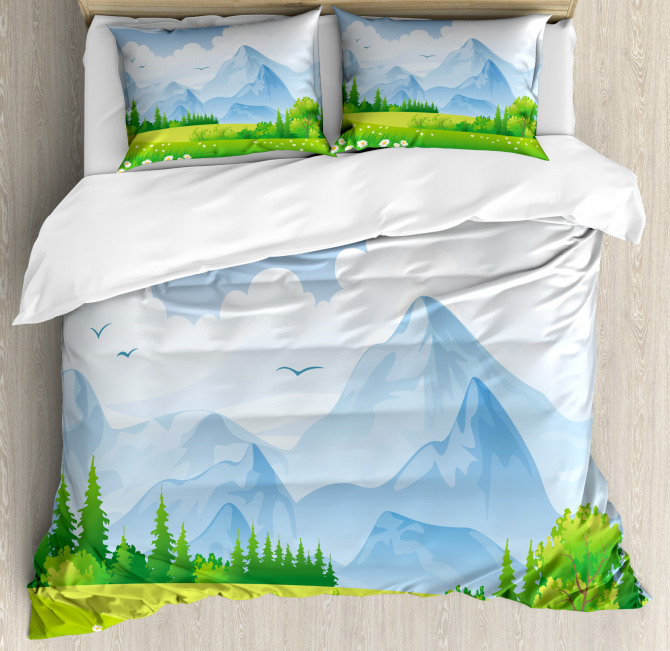 Summer Meadow With Daisy Duvet Cover Set Nev 27649 Jpg