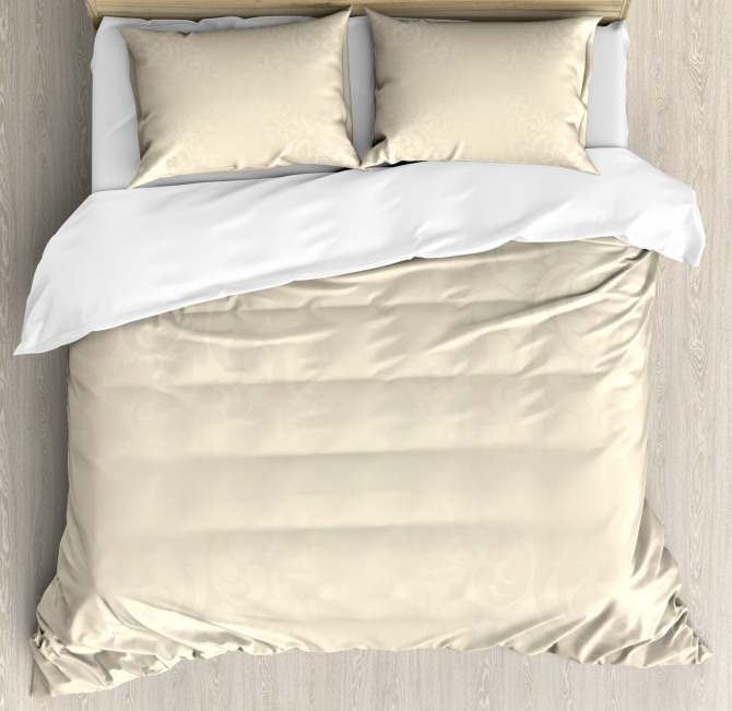 Monochrome Damask Duvet Cover Set