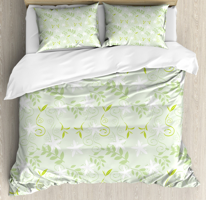Swirls Fl Branches Duvet Cover Set Nev 33378 Jpg