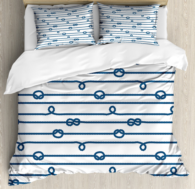 Sea Marine Nautical Knots Duvet Cover Set