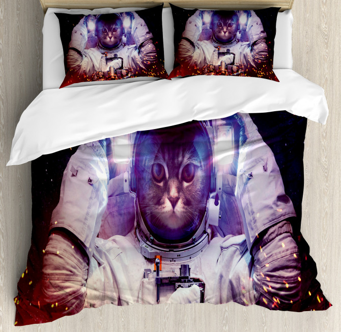 Nebula Galaxy Cosmos Duvet Cover Set