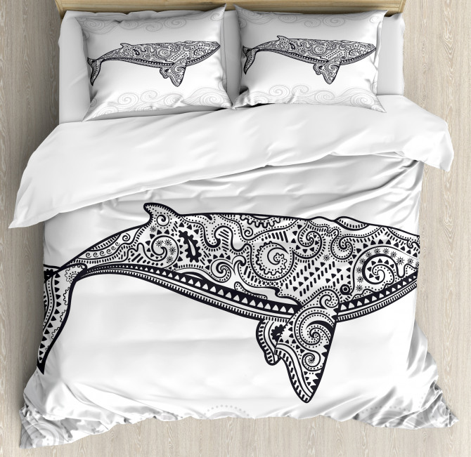 Big Fish Oriental Duvet Cover Set