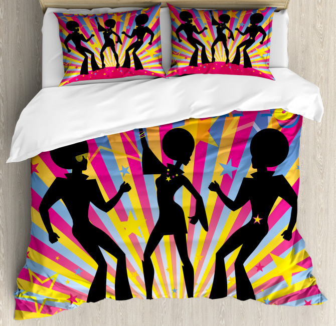 Disco Dance Funky Duvet Cover Set