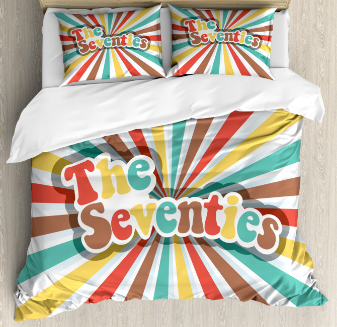 The Seventies Retro Duvet Cover Set