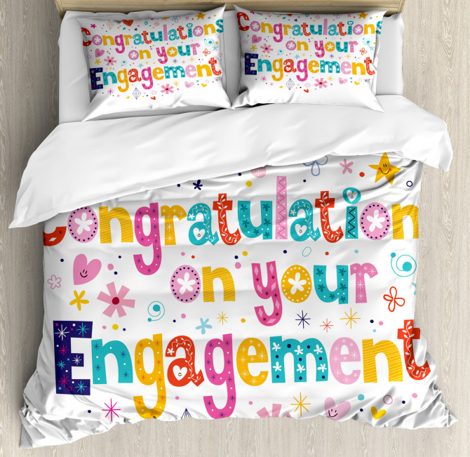 Hippie Party Duvet Cover Set