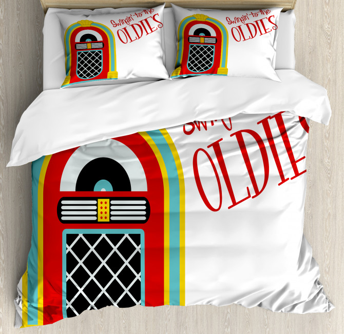 Jazz Age Party Music Duvet Cover Set