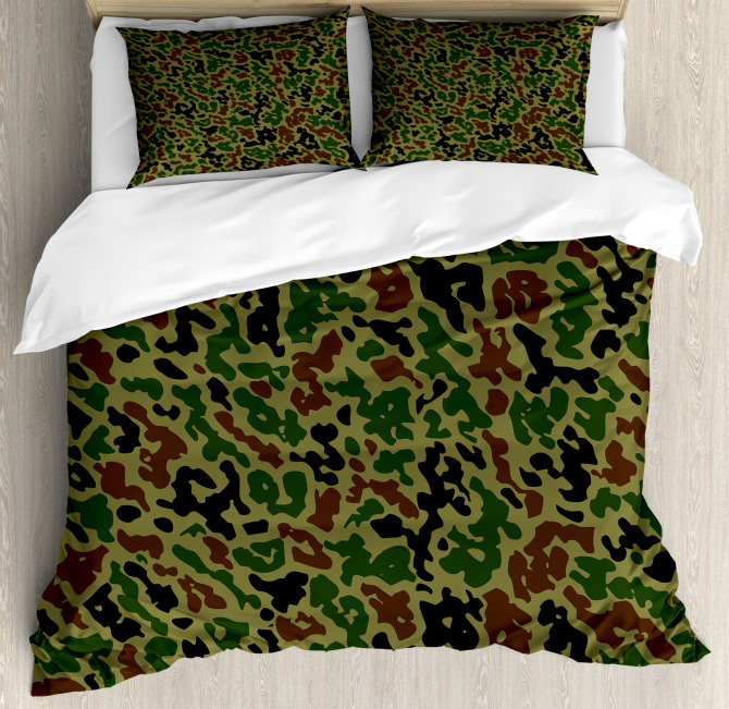 Summer Grungy Pattern Duvet Cover Set