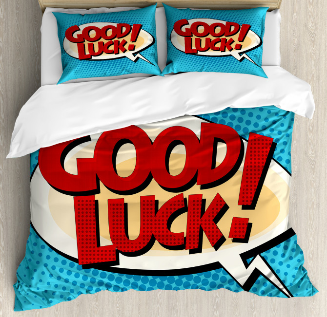 Comic Book Strip Duvet Cover Set