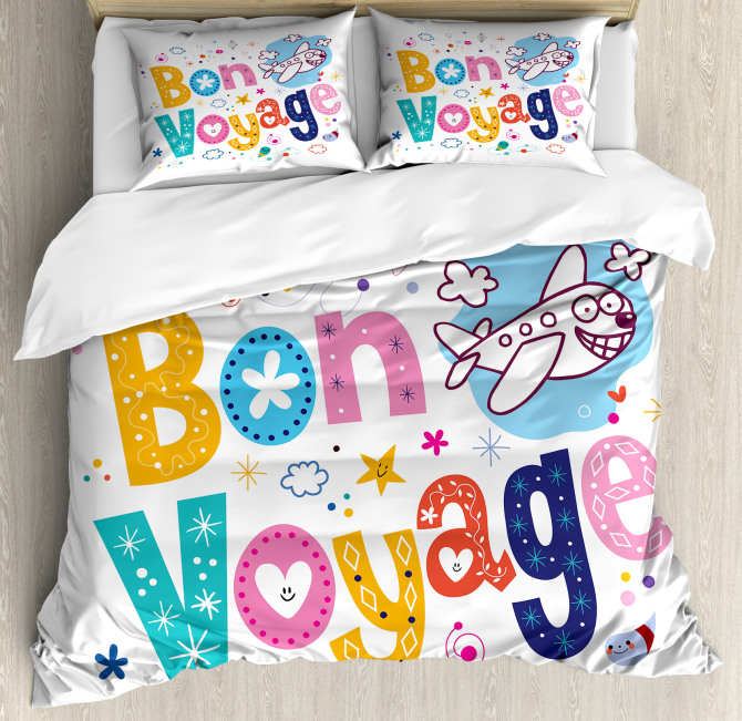 Happy Message Duvet Cover Set