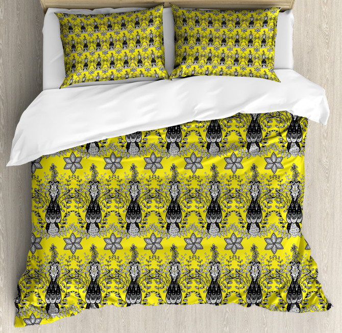 Paisley Ivy Swilrs Image Duvet Cover Set
