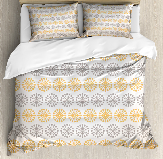 Modern Bohem Flower Duvet Cover Set