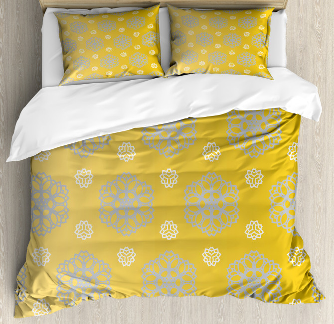 Bohemic Flowers Duvet Cover Set