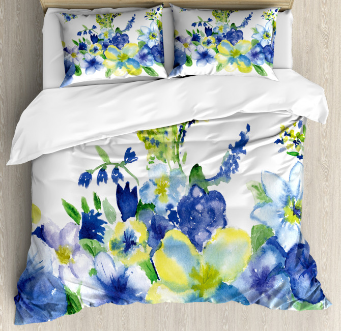 Spring Blooms Duvet Cover Set