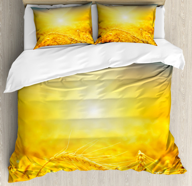 Harvest Wheat Duvet Cover Set