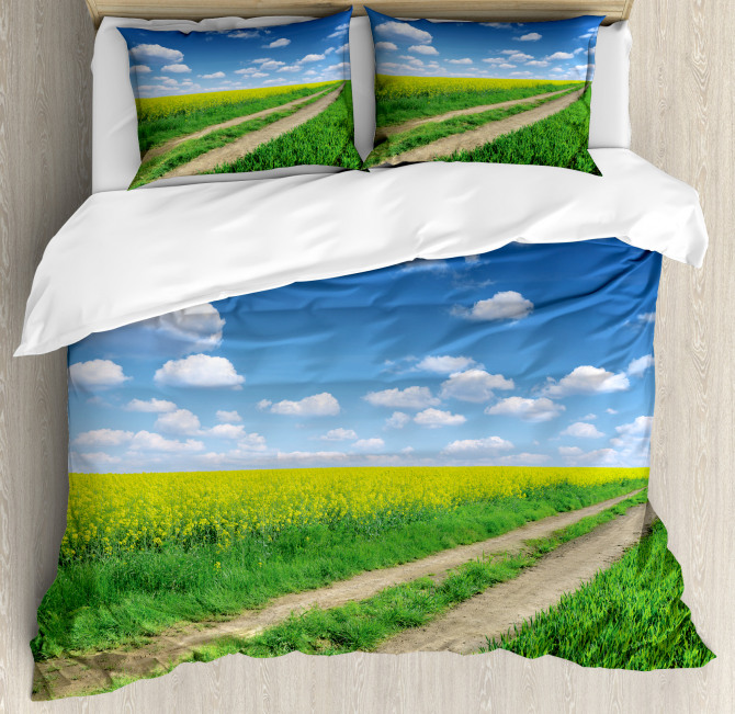Rapeseeds Field Duvet Cover Set