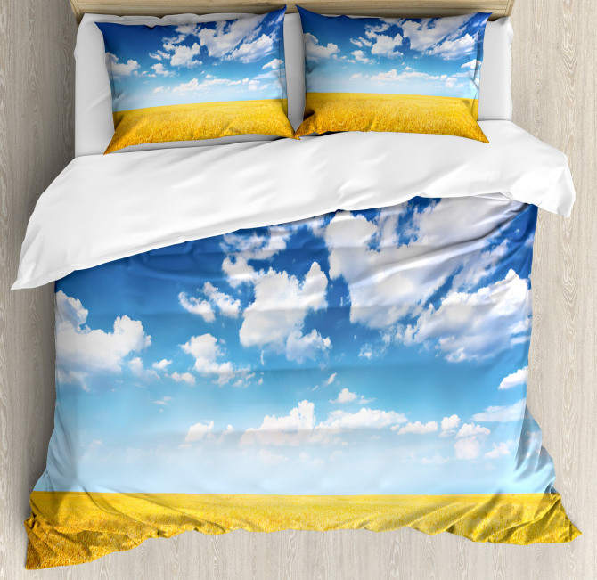 Wheat Field Summer Duvet Cover Set
