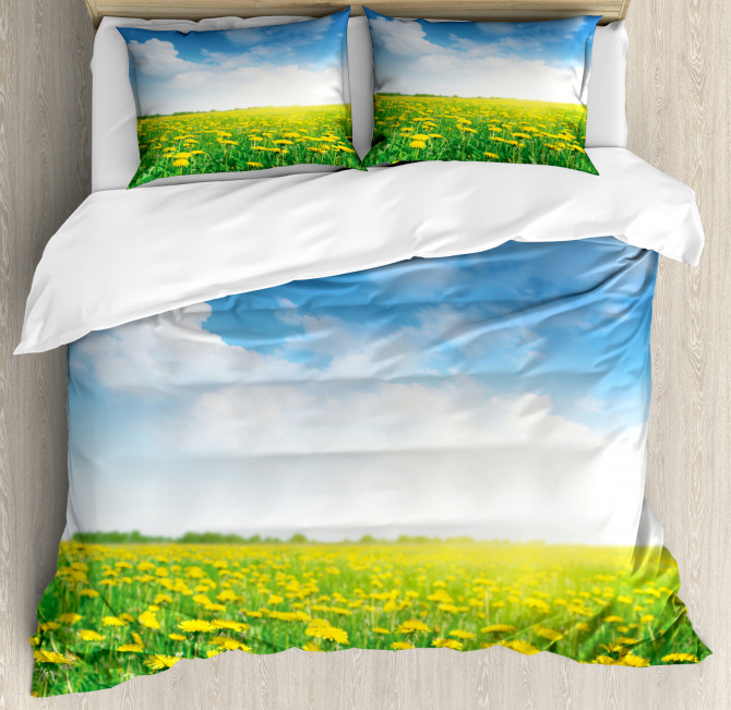 Field Grassland Duvet Cover Set
