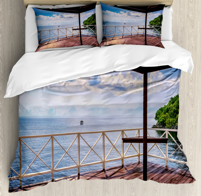 Trinidad Tobago Island Duvet Cover Set