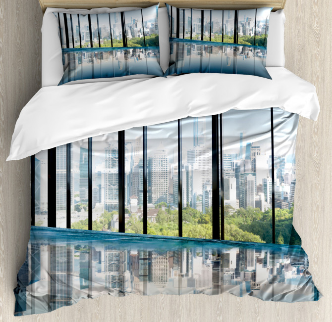 Central Park Forest Duvet Cover Set
