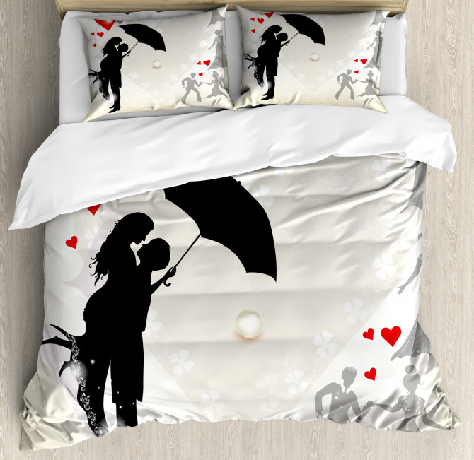 Couple Love Romance Duvet Cover Set
