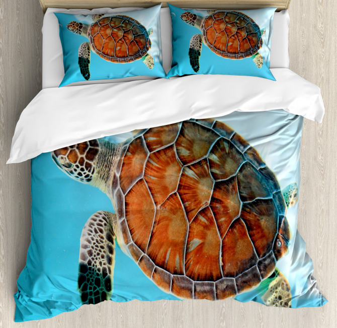 Sea Animal Caribbean Duvet Cover Set